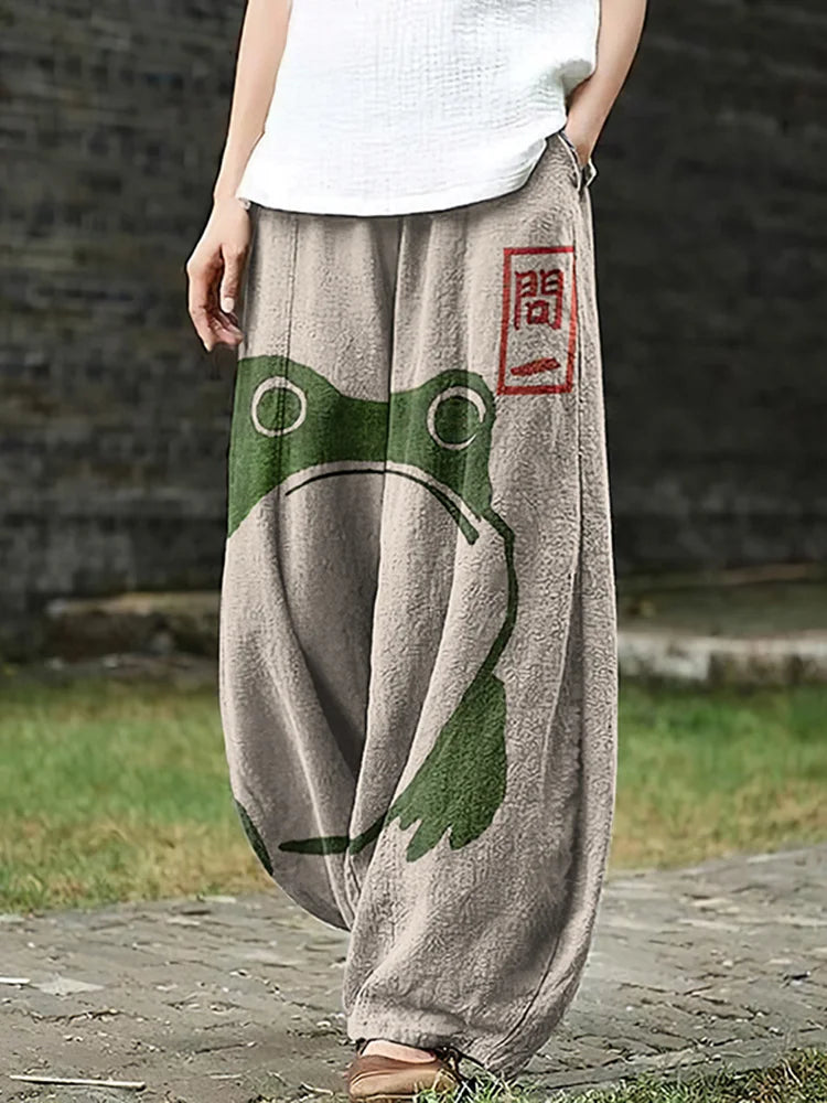 ラッキーフロッグパンツ